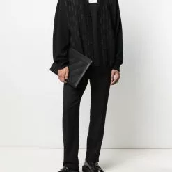 Karl Lagerfeld KL monogram-detail cardigan