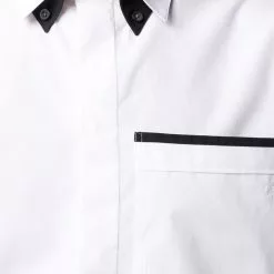 Karl Lagerfeld double-collar shirt