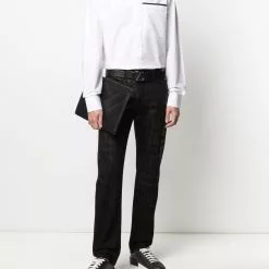Karl Lagerfeld double-collar shirt