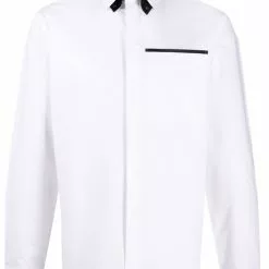 Karl Lagerfeld double-collar shirt