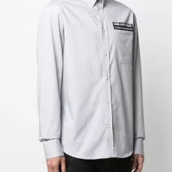 Karl Lagerfeld logo address-print shirt