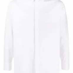 Karl Lagerfeld concealed fastening shirt