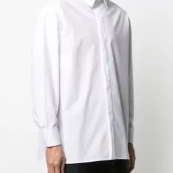 Karl Lagerfeld concealed fastening shirt