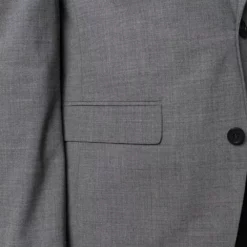 Karl Lagerfeld detachable hood blazer