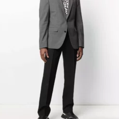 Karl Lagerfeld detachable hood blazer