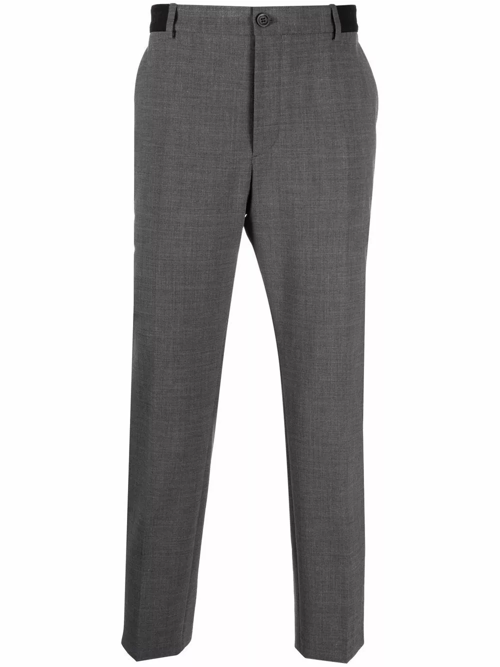 Karl Lagerfeld logo-waistband tailored trousers