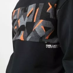 Karl Lagerfeld Kamo intarsia-knit sweatshirt