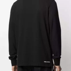 Karl Lagerfeld logo-print polo shirt