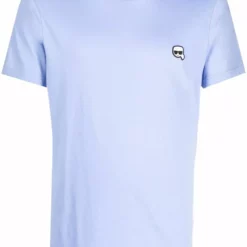 Karl Lagerfeld Ikonik logo-patch T-shirt