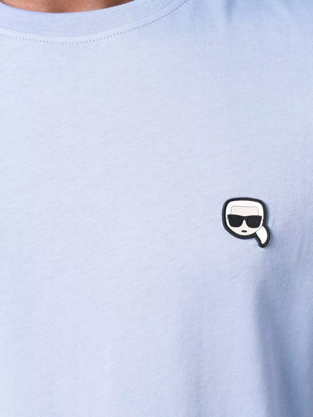 Karl Lagerfeld Ikonik logo-patch T-shirt