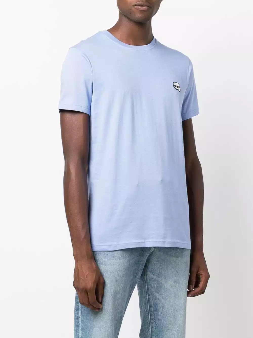 Karl Lagerfeld Ikonik logo-patch T-shirt