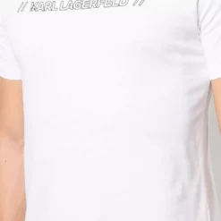 Karl Lagerfeld Athleisure Outline cotton T-shirt