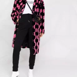 Karl Lagerfeld rhinestone-embellished logo sweatpants