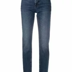 Karl Lagerfeld high-rise skinny-cut jeans