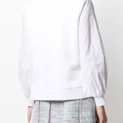 Karl Lagerfeld balloon-sleeve sweatshirt