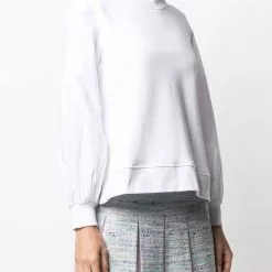 Karl Lagerfeld balloon-sleeve sweatshirt