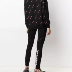 Karl Lagerfeld all-over logo sweatshirt