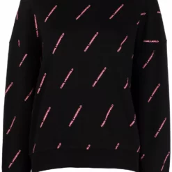 Karl Lagerfeld all-over logo sweatshirt