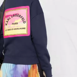 Karl Lagerfeld Surf Patch cotton-blend sweatshirt