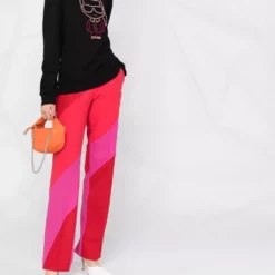 Karl Lagerfeld Ikonik Outline cotton hoodie