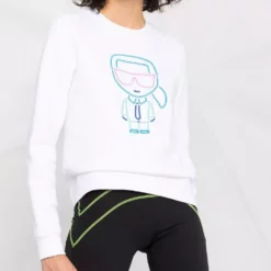 Karl Lagerfeld Ikonik Outline cotton sweatshirt