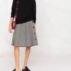 Karl Lagerfeld embellished-logo neckline sweatshirt