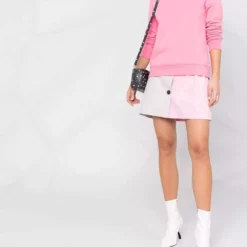 Karl Lagerfeld embellished-neckline sweatshirt