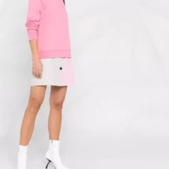 Karl Lagerfeld embellished-neckline sweatshirt