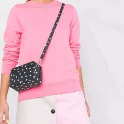 Karl Lagerfeld embellished-neckline sweatshirt