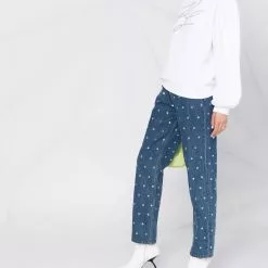 Karl Lagerfeld puff-sleeved sweatshirt