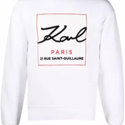 Karl Lagerfeld logo-print crewneck sweatshirt