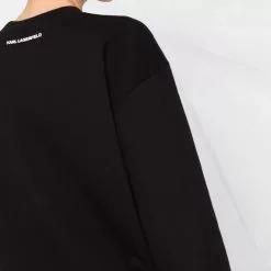 Karl Lagerfeld Art Deco logo-print sweatshirt