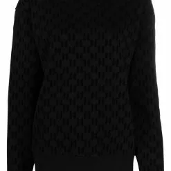Karl Lagerfeld all-over pattern sweatshirt