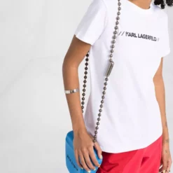 Karl Lagerfeld Athleisure logo-print T-shirt