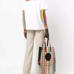 Karl Lagerfeld x Kenneth Ize logo T-shirt