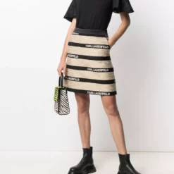 Karl Lagerfeld flared-sleeve cotton T-shirt