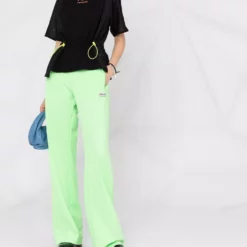 Karl Lagerfeld mesh-panel cotton T-shirt