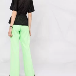 Karl Lagerfeld mesh-panel cotton T-shirt