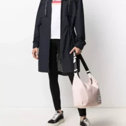 Karl Lagerfeld stripe logo-print T-shirt