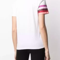 Karl Lagerfeld stripe logo-print T-shirt