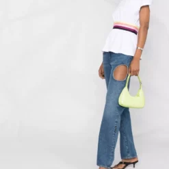 Karl Lagerfeld rib-insert cotton T-shirt