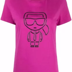 Karl Lagerfeld Karl Ikonik Outline cotton T-shirt