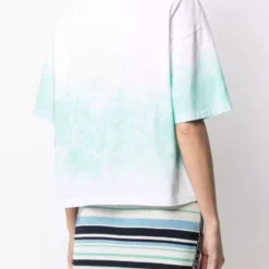 Karl Lagerfeld tie-dye logo-print T-shirt