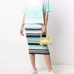 Karl Lagerfeld tie-dye logo-print T-shirt