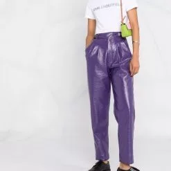 Karl Lagerfeld crystal-embellished logo T-shirt