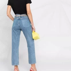 Karl Lagerfeld embroidered-profile T-shirt