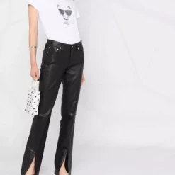 Karl Lagerfeld Choupette print T-shirt