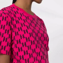 Karl Lagerfeld monogram-print T-shirt