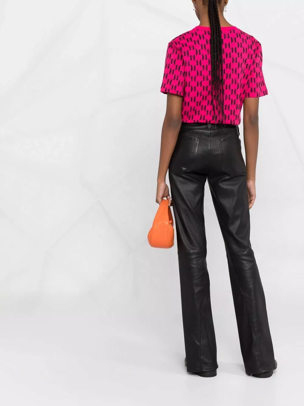 Karl Lagerfeld monogram-print T-shirt