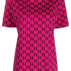 Karl Lagerfeld monogram-print T-shirt